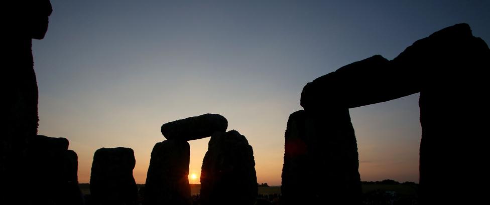 Sunrise at Stonehenge