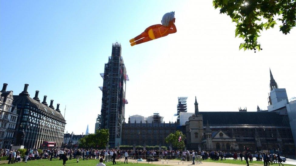 Sadiq Khan balloon