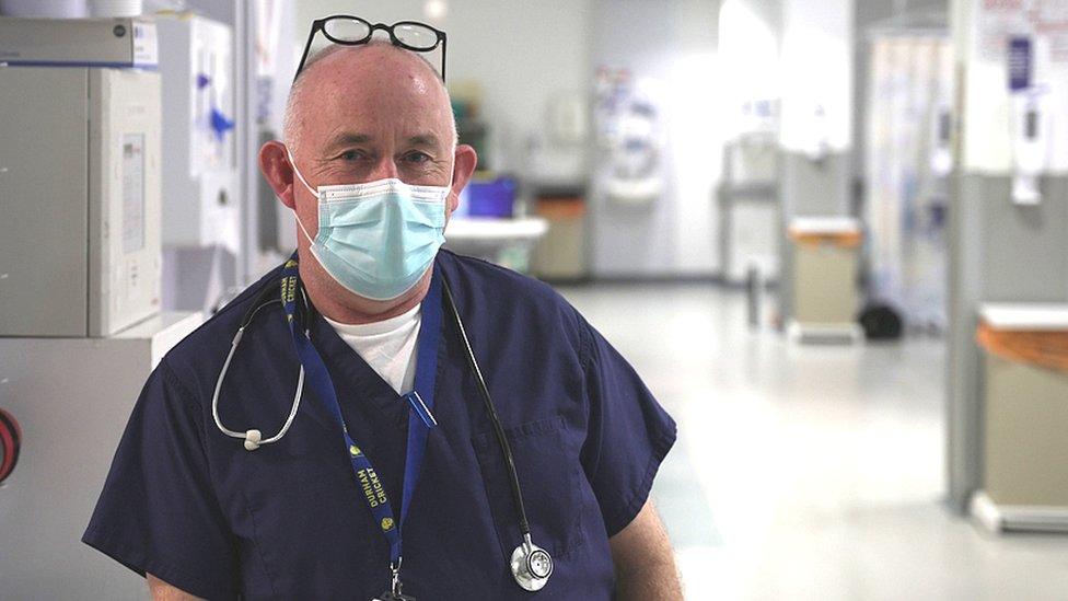 Dr Jim Connelly is one of the consultants responsible for the running of the A&E department in Newcastle