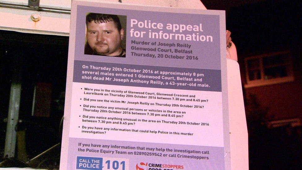 Appeal over murder of Joe Reilly