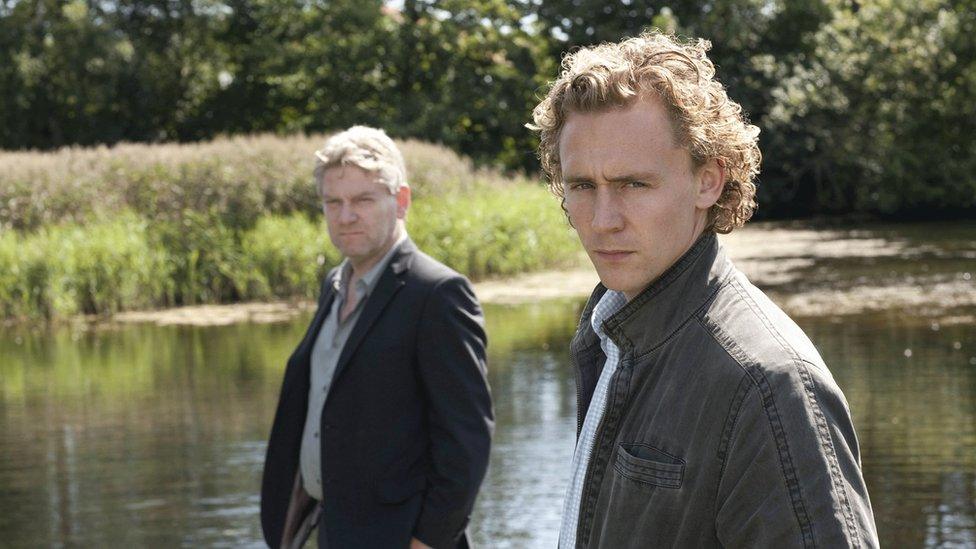 Kenneth Branagh and Tom Hiddleston