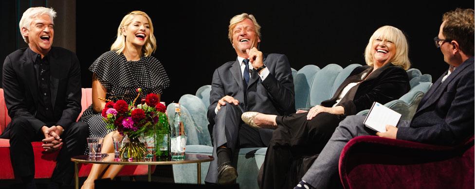 Phillip Schofield, Holly Willoughby, Richard Madeley and Judy Finnigan