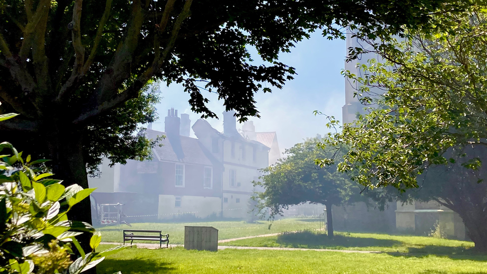 Smoke in Harwich