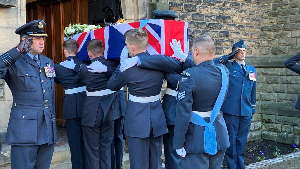 Funeral of Douglas Petty