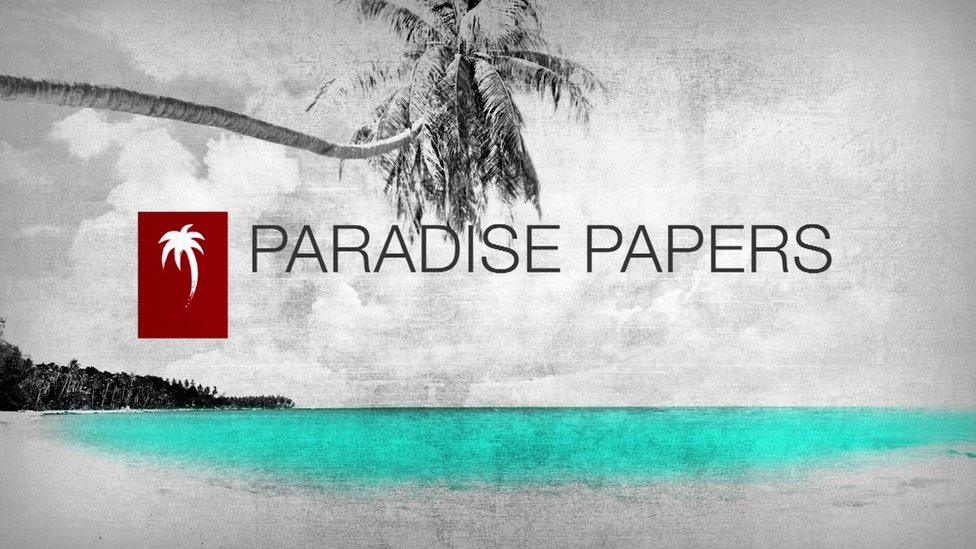 Paradise Papers graphic