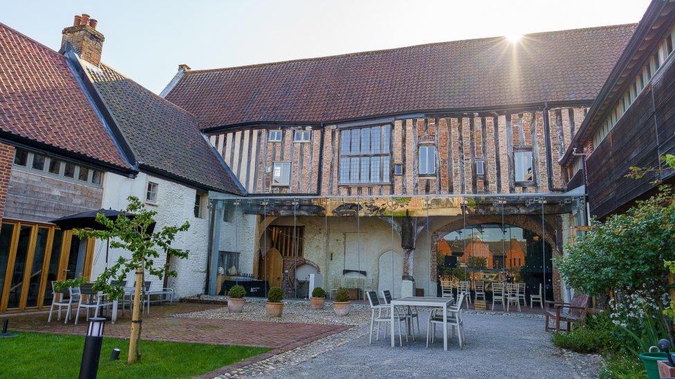 National Writing Centre in the Dragon Hall in Norwich