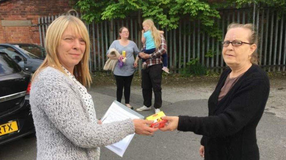 Campaigner Diane Hanrahan