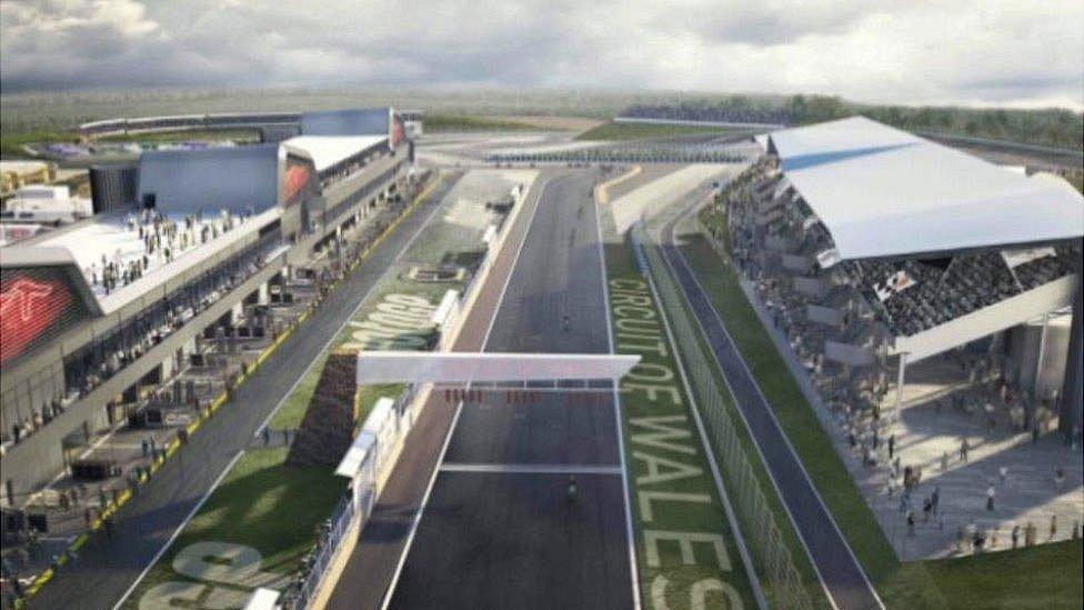 Circuit of Wales artist impression