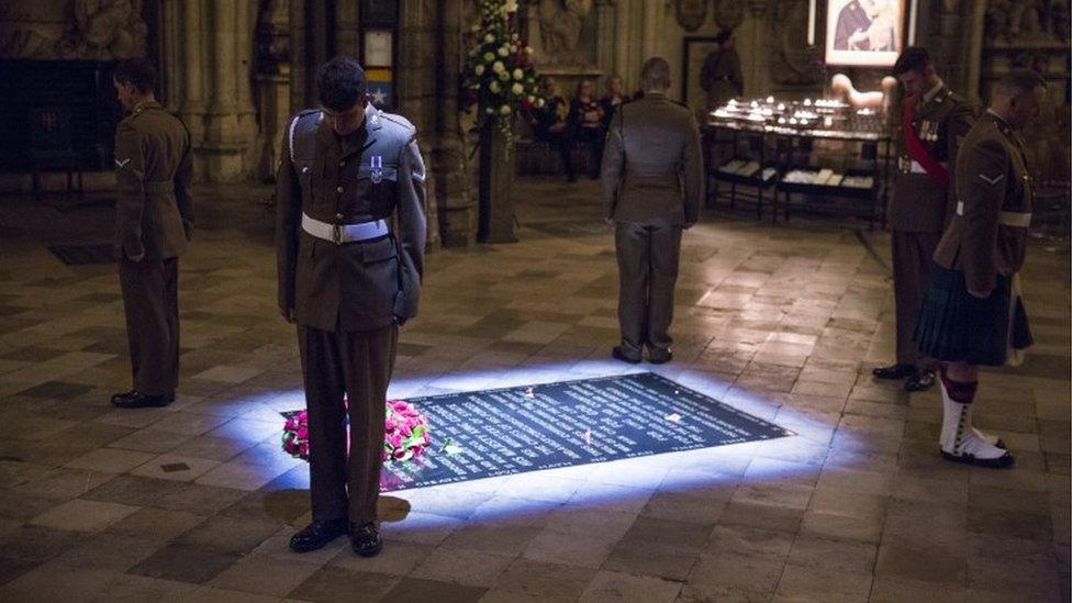 Wreath at the Grave of the Unknown Warrior