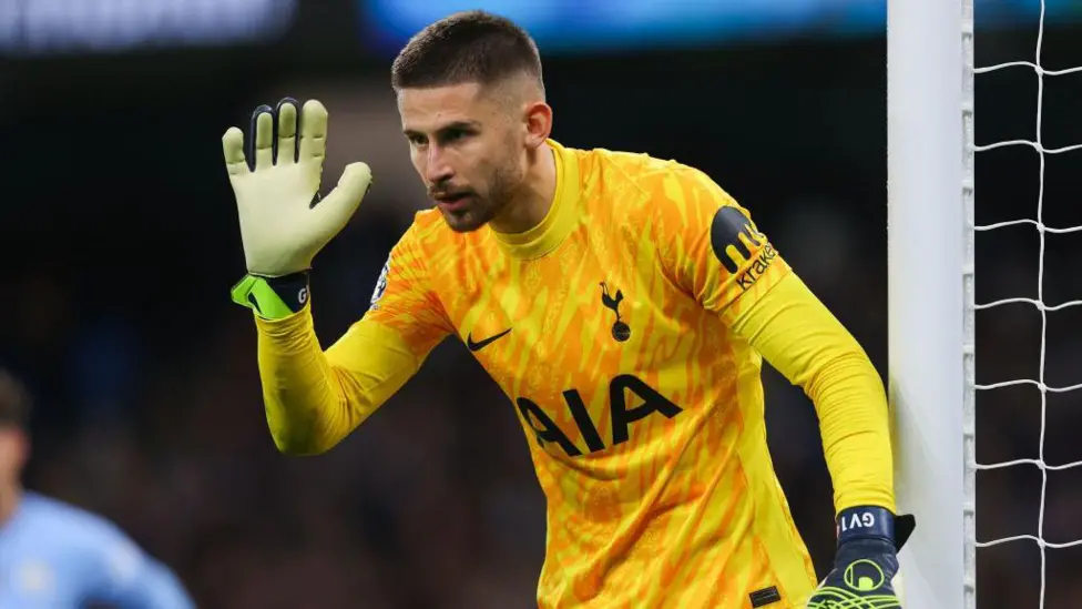 Spurs goalkeeper Vicario out for months - Postecoglou