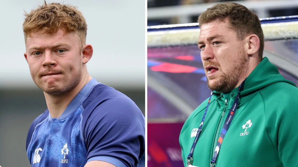 Bryn Ward and Tadhg Furlong
