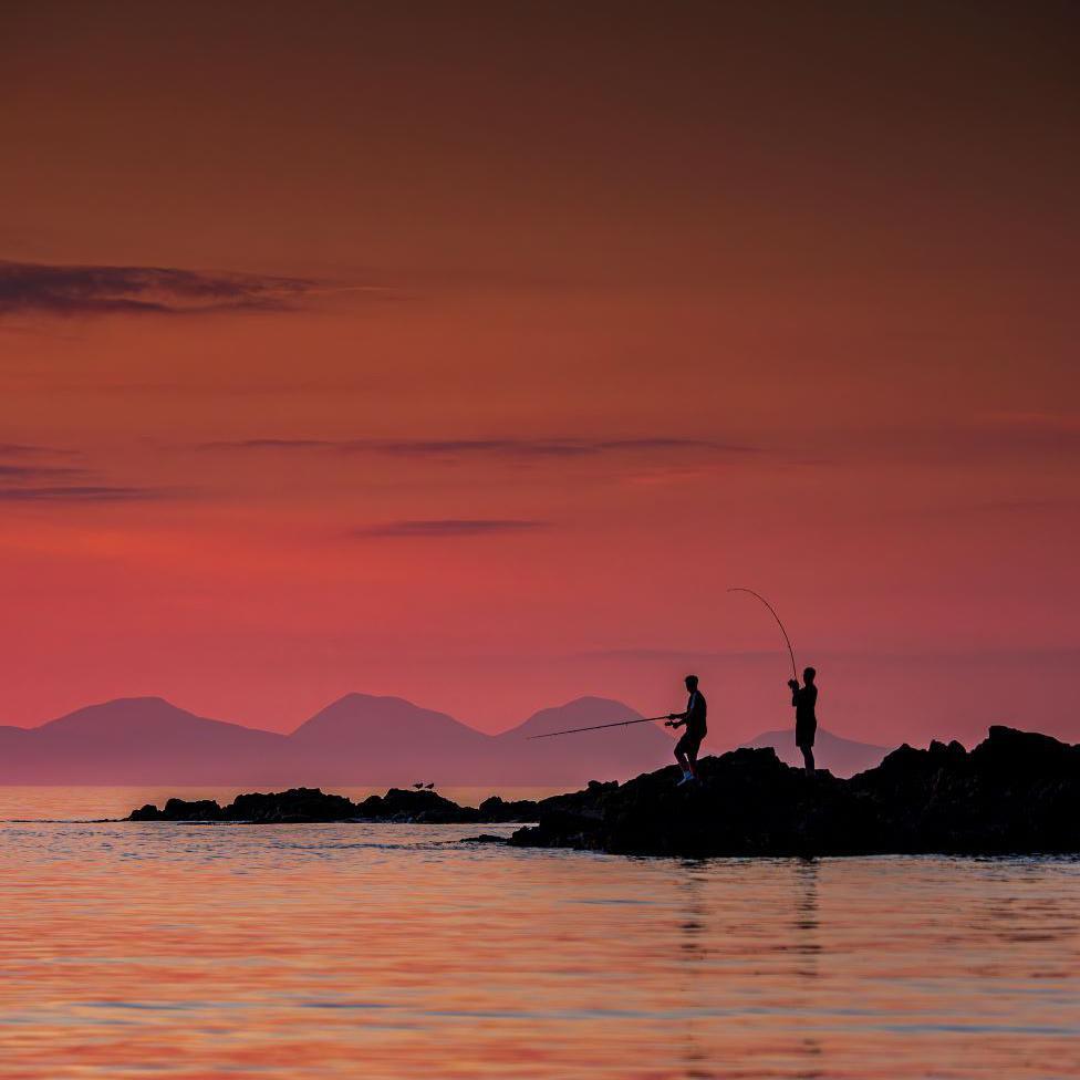 Jura sunset