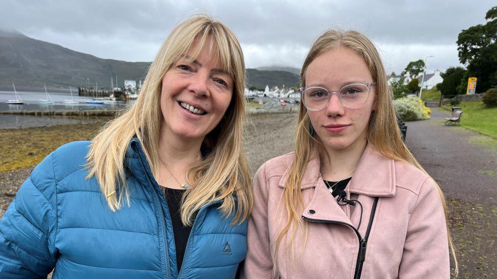 Nuala MacDonald and her mother Lisa