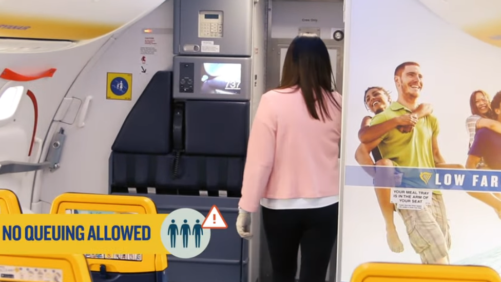 Screengrab from Ryanair promotional video