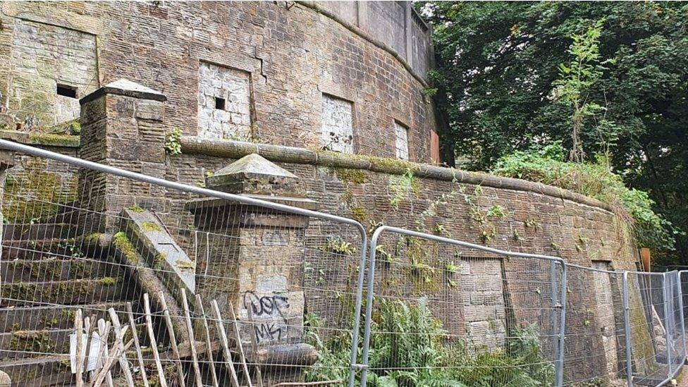 Catacombs at Sheffield General Cemetery