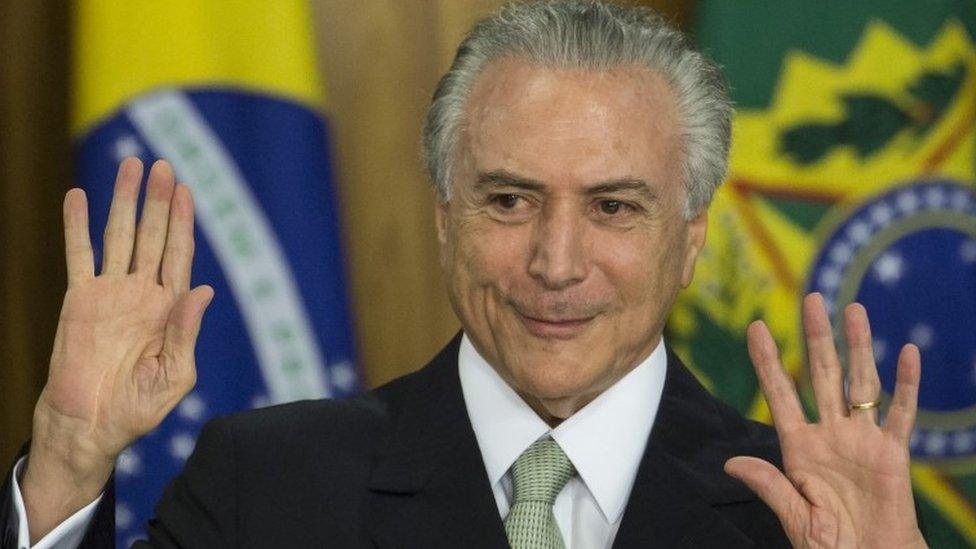 Michel Temer, 12 May