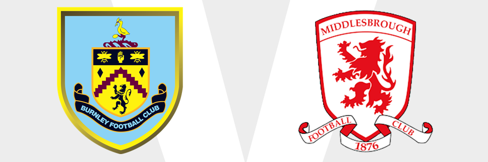 Burnley v Middlesbrough