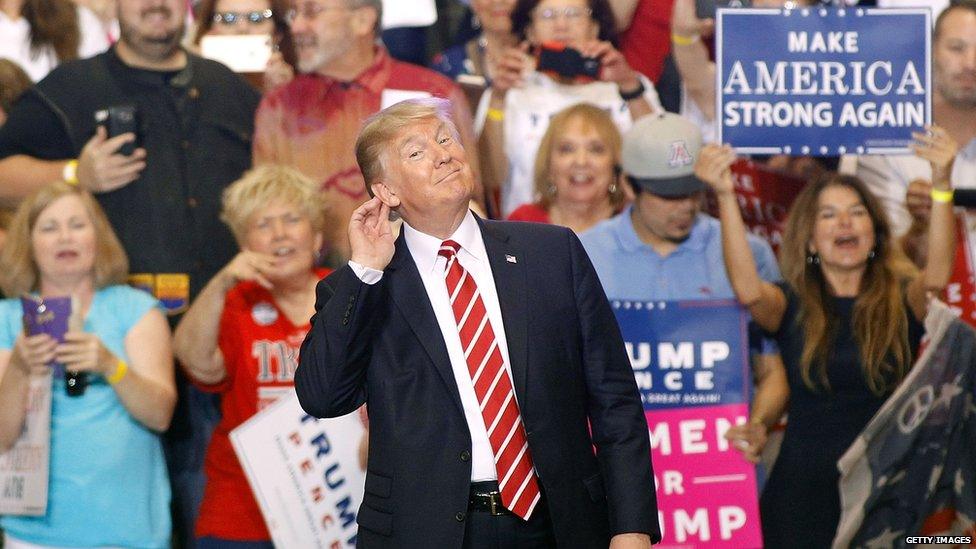 Donald Trump rally in Phoenix