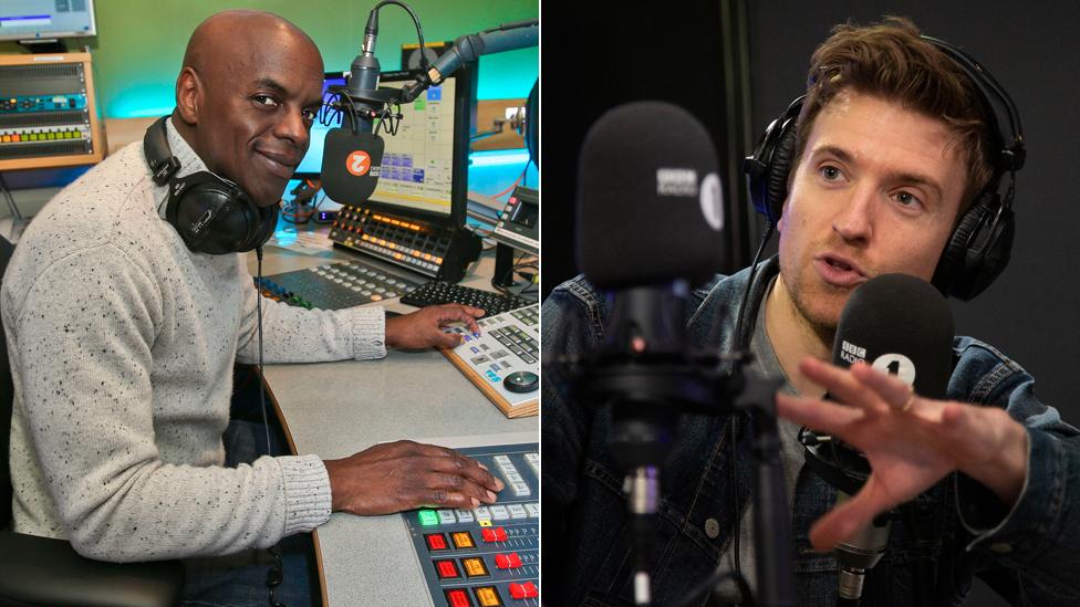 Trevor Nelson and Greg James