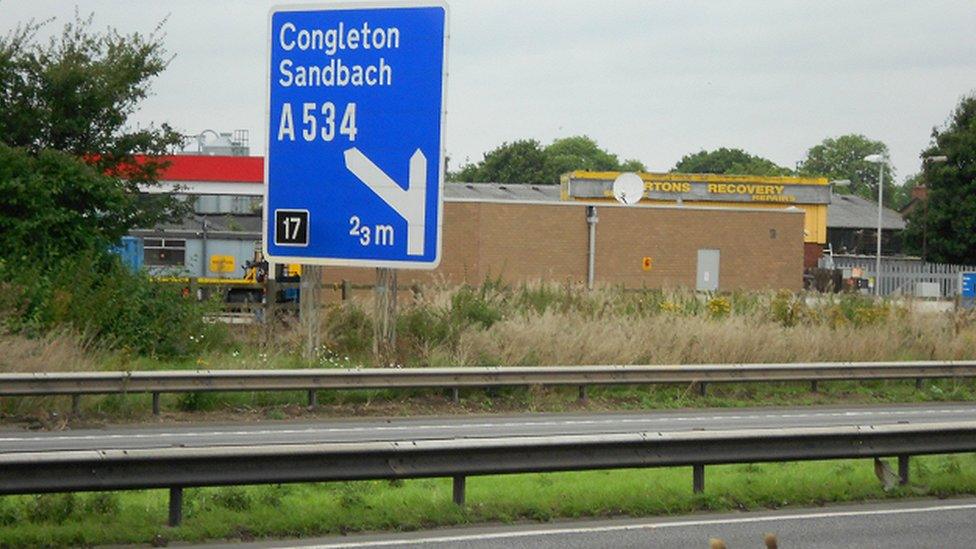 M6 Junction 17