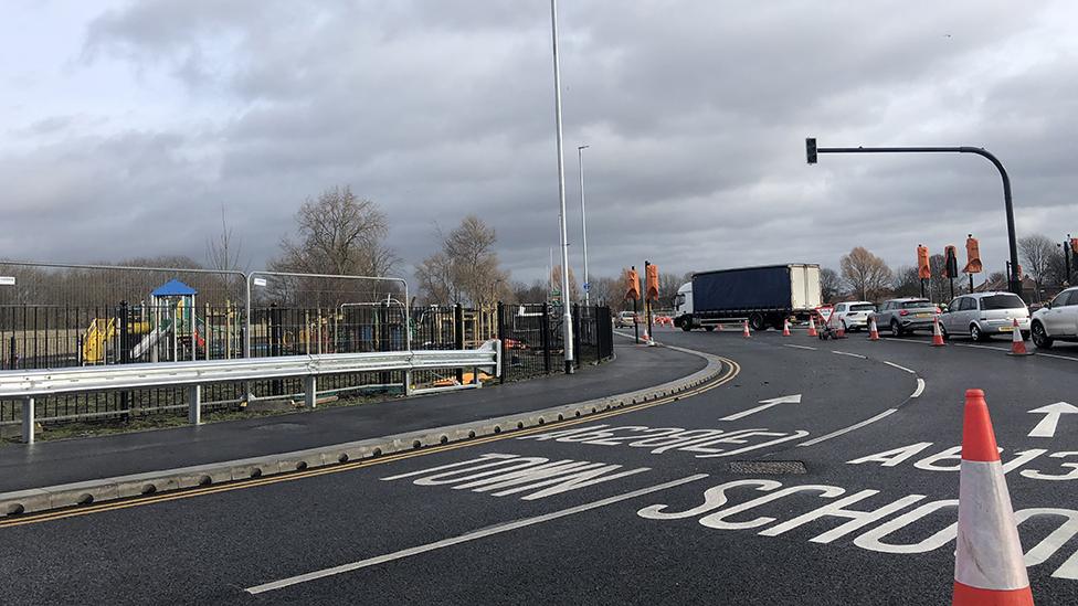 Penny Pie Park gyratory