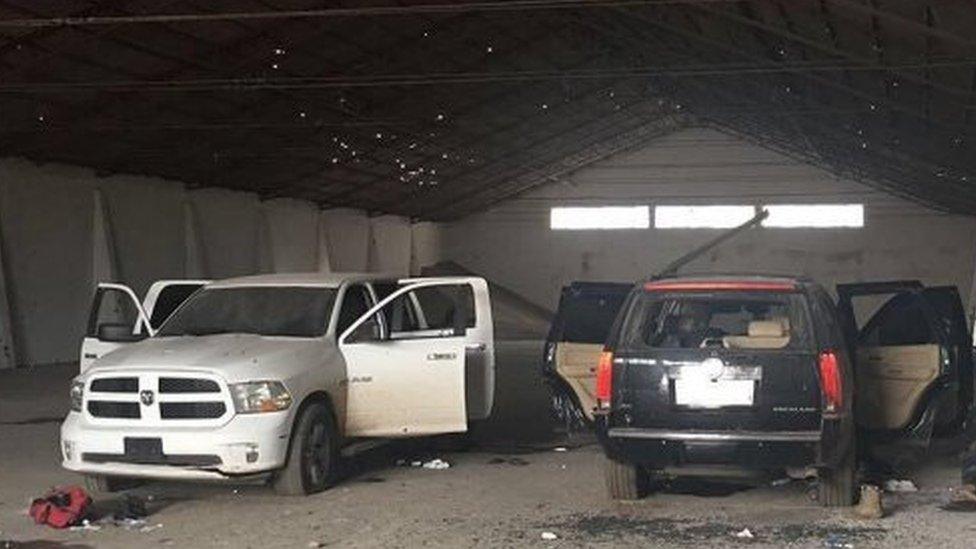 Scene of the clashes between two armed groups near Las Varas community, Mexico. Photo: 5 July 2017