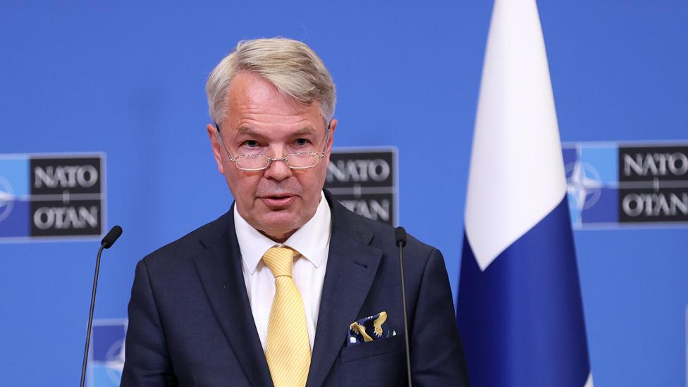 Finland Foreign Minister Pekka Haavisto