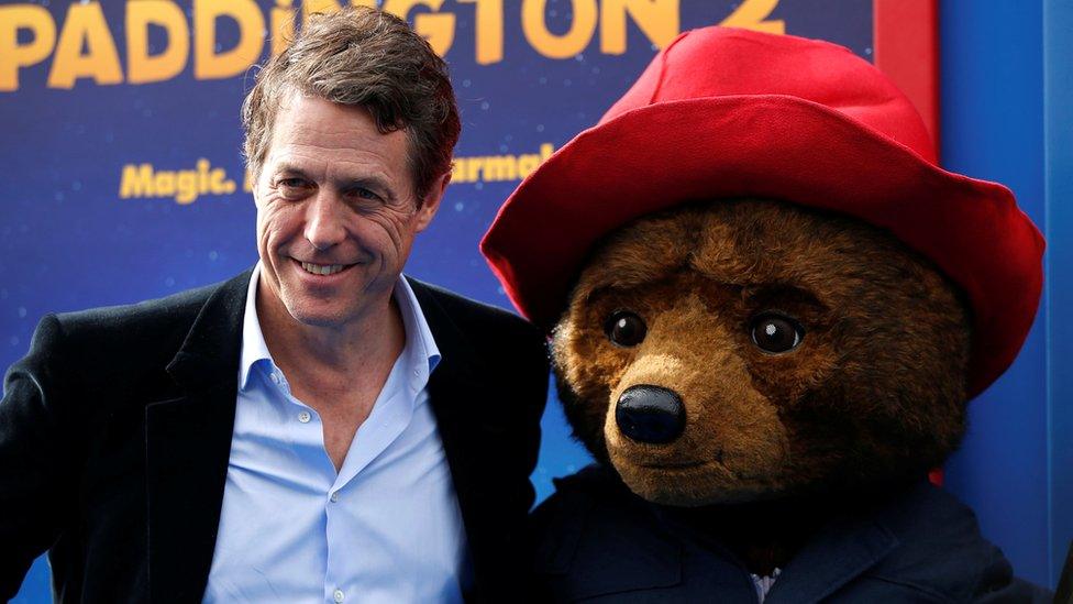 Hugh Grant and Paddington