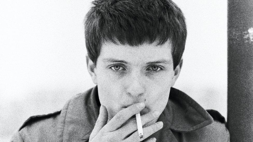 Ian Curtis portrait