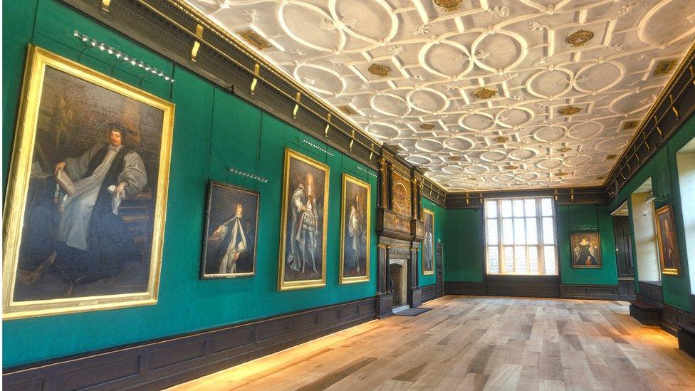 The Great Chamber at London's Charterhouse is the only Tudor great chamber to survive in London