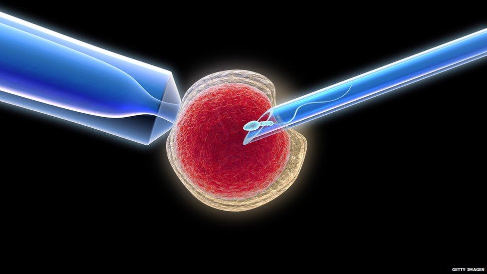 A graphic of IVF