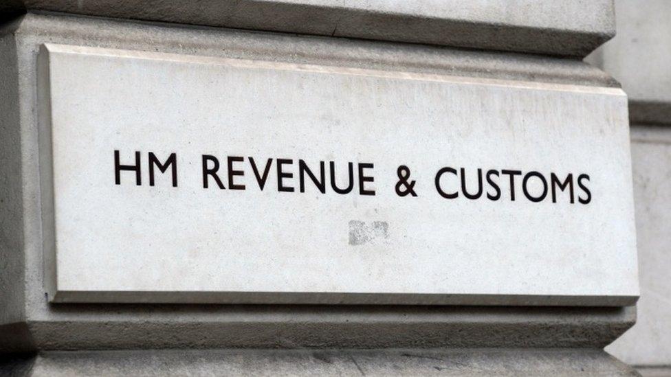 HM Revenue and Customs sign