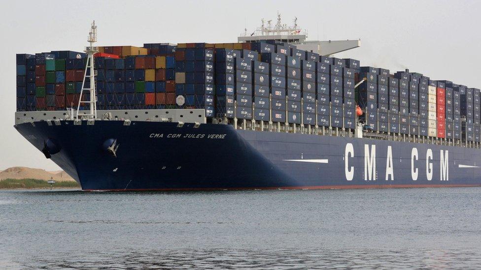 Container ship