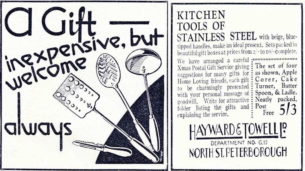 Advert for cutlery