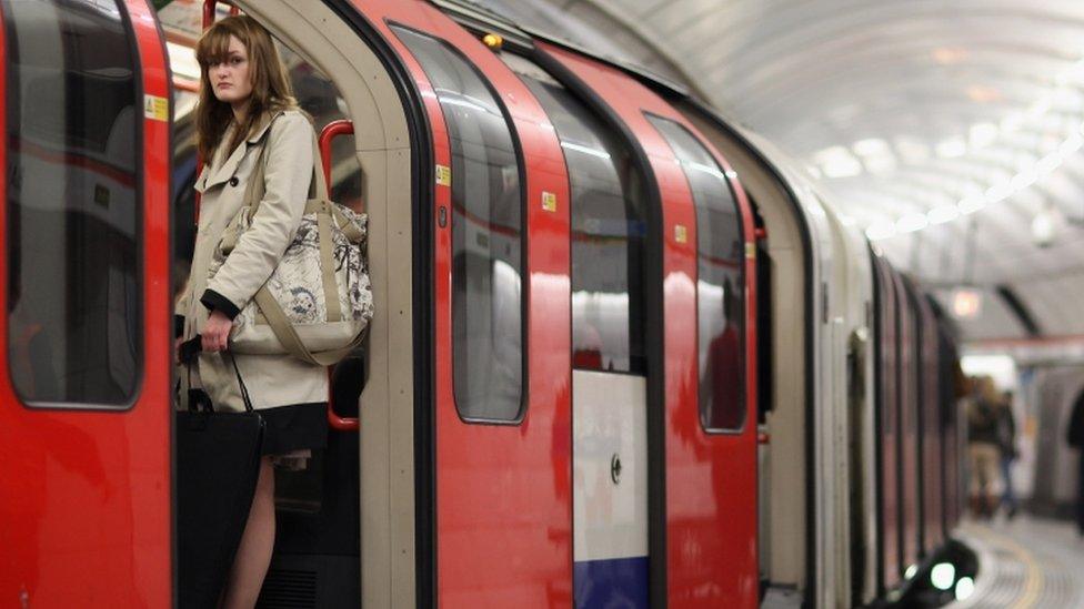 Passenger on the Tube