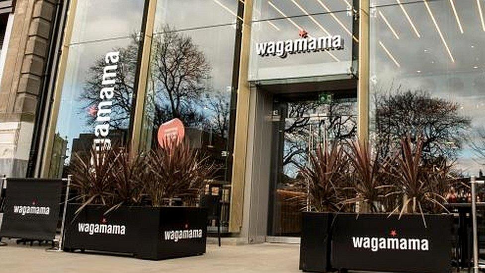 Wagamama restaurant