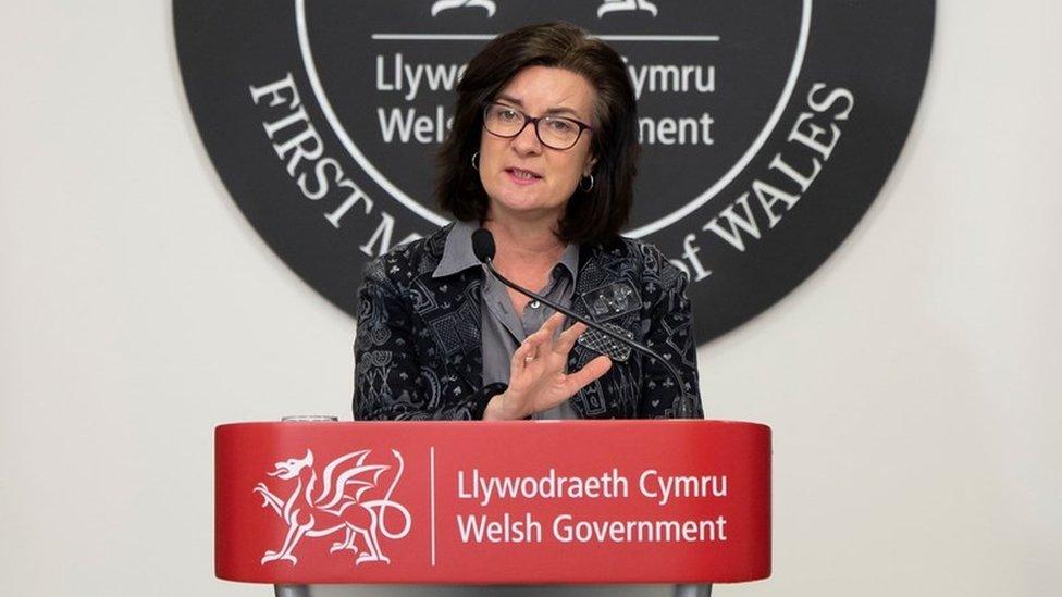 Eluned Morgan outlined the winter plans