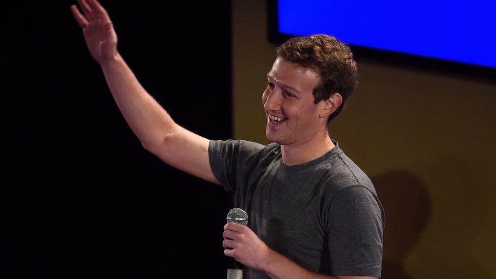 Facebook chief executive Mark Zuckerberg