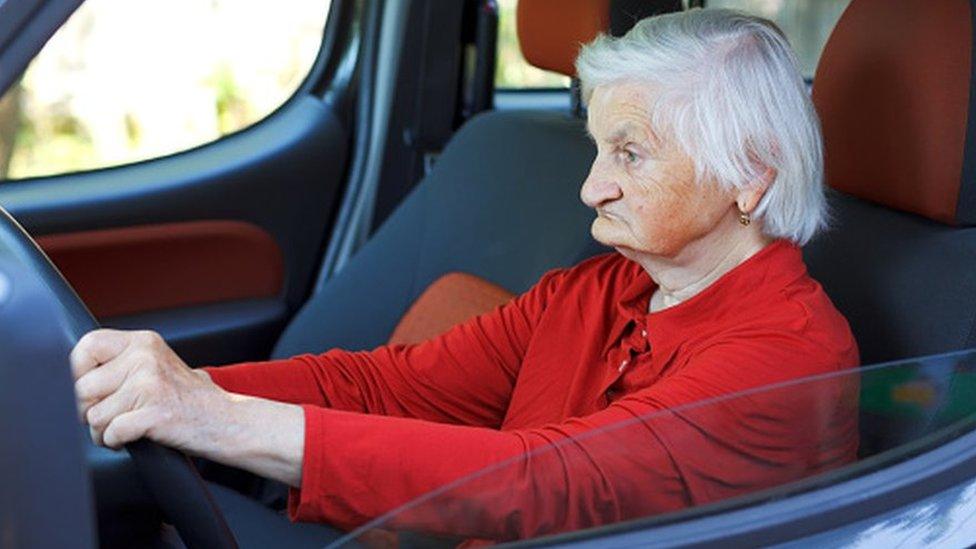 elderly driver