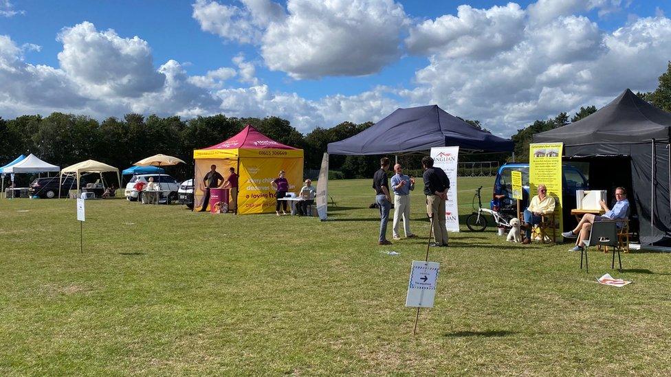 Pop-up high street in Thorpe St Andrew