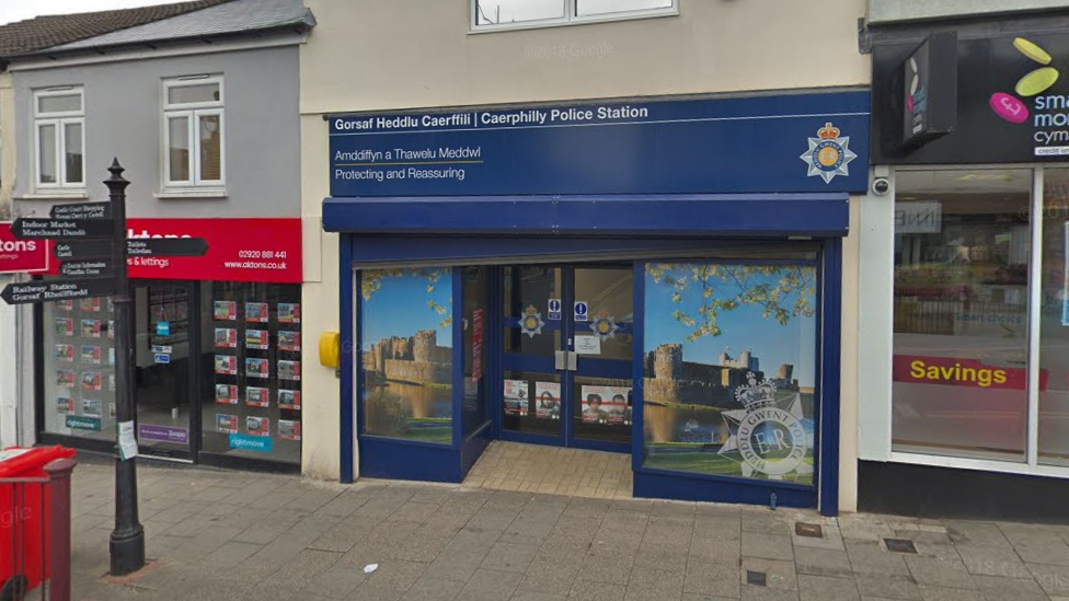 Caerphilly police station