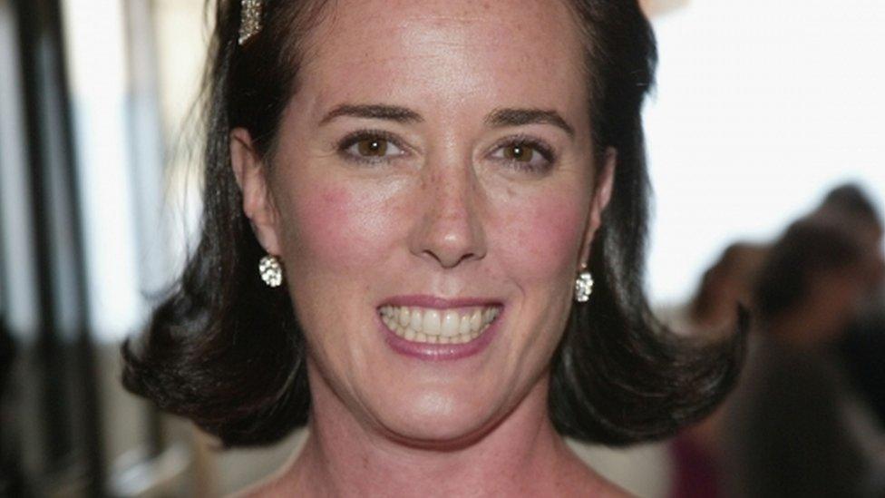 Kate Spade pictured at CFDA Fashion Awards in New York in June 2004