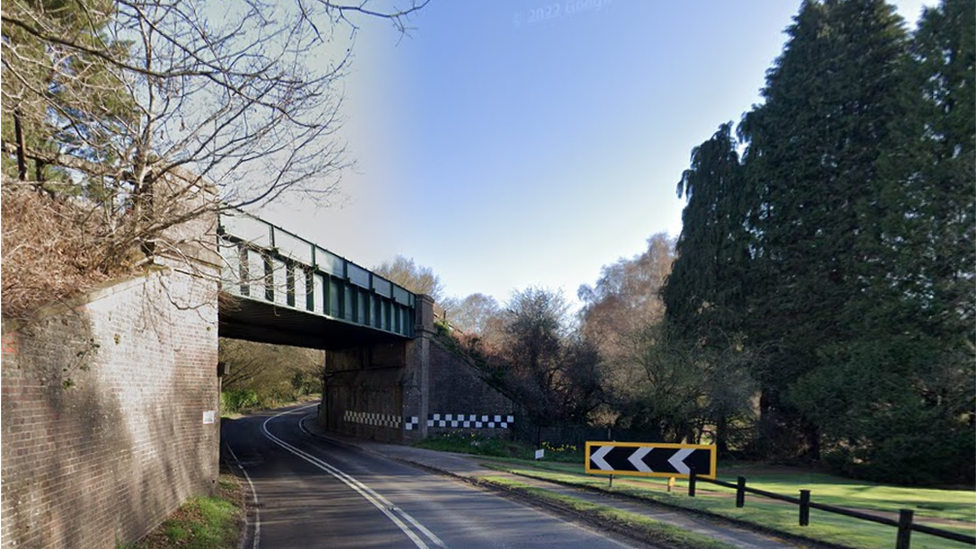 Railway bridge near Liphook