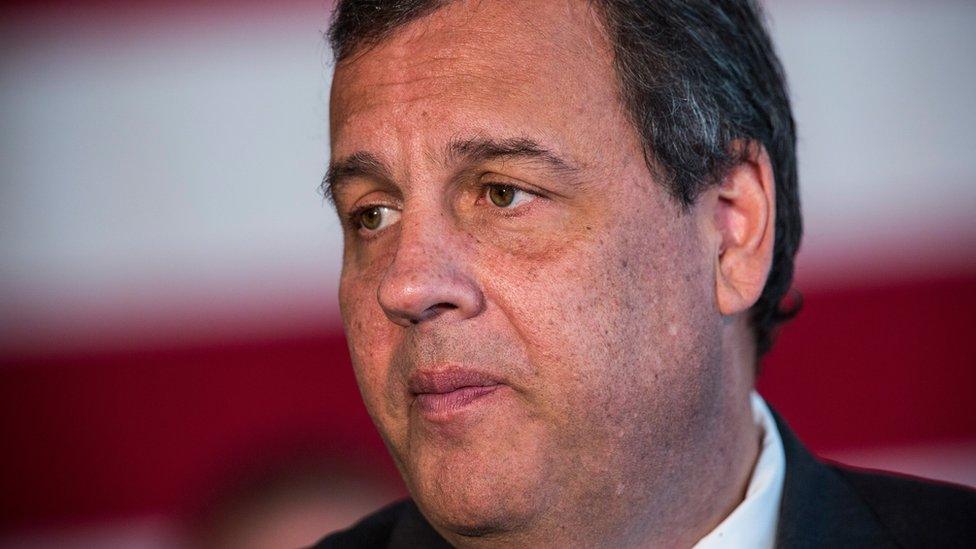 New Jersey Governor Chris Christie speaks at Chabad House at Rutgers University about the Iran deal