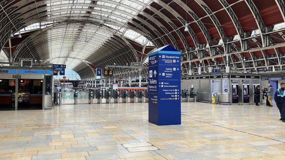 Paddington train station