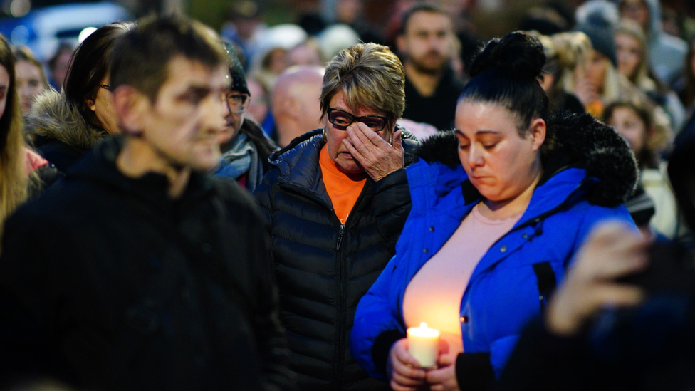 Vigil in Bristol