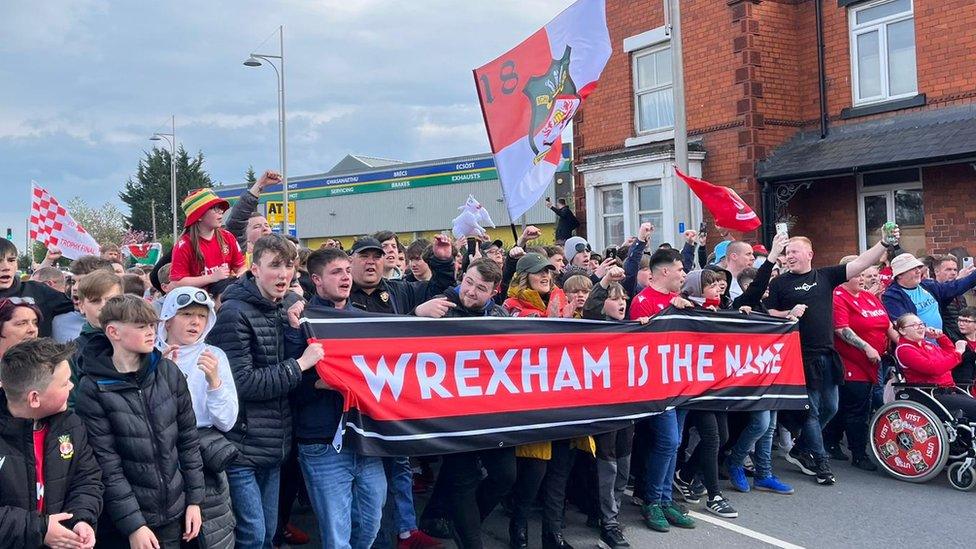 Wrexham fans