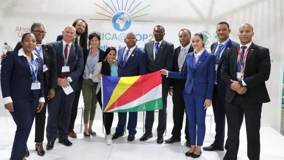 Seychelles delegation