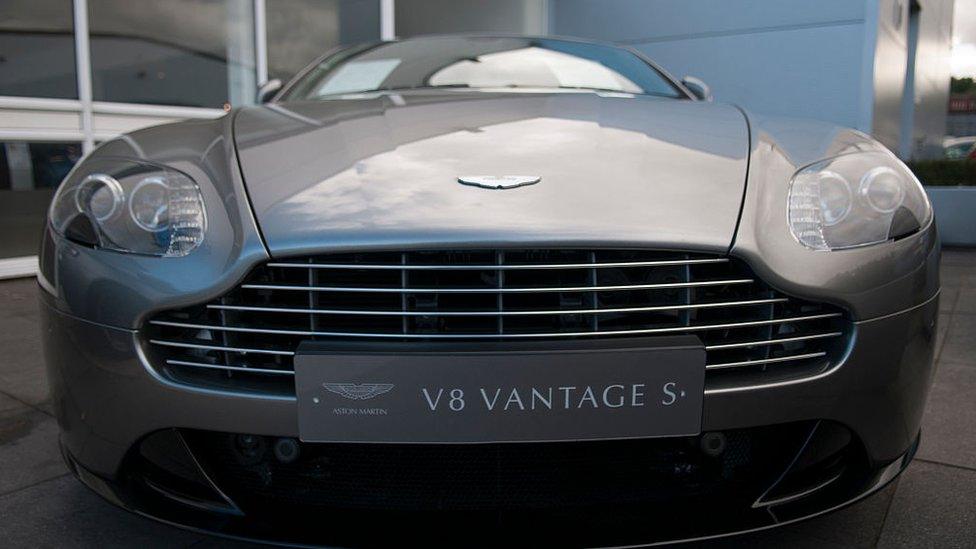 Aston Martin car