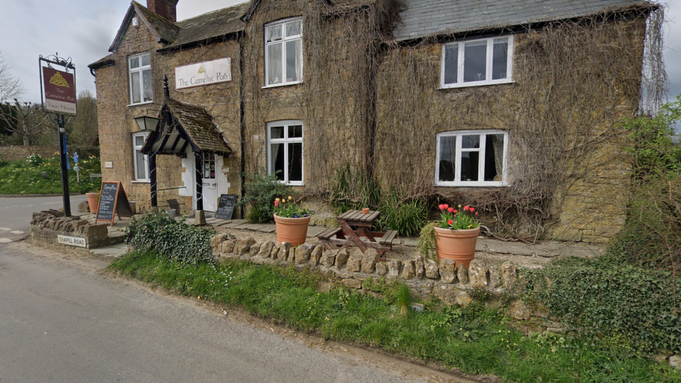 The Camelot Pub in Cadbury, Yeovil